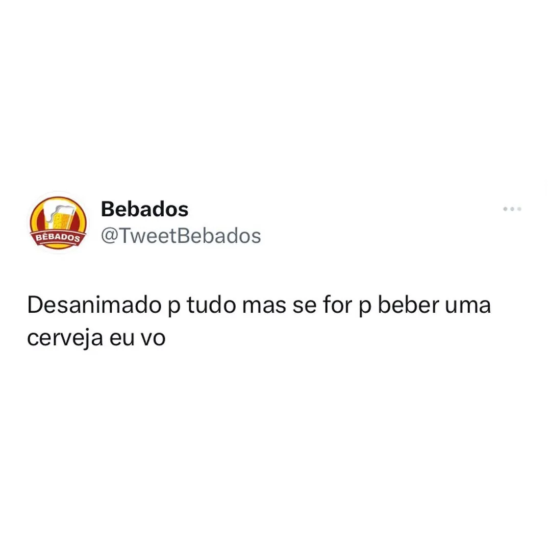 Meme de pessoa desanimada que aceita sair para beber uma cerveja.